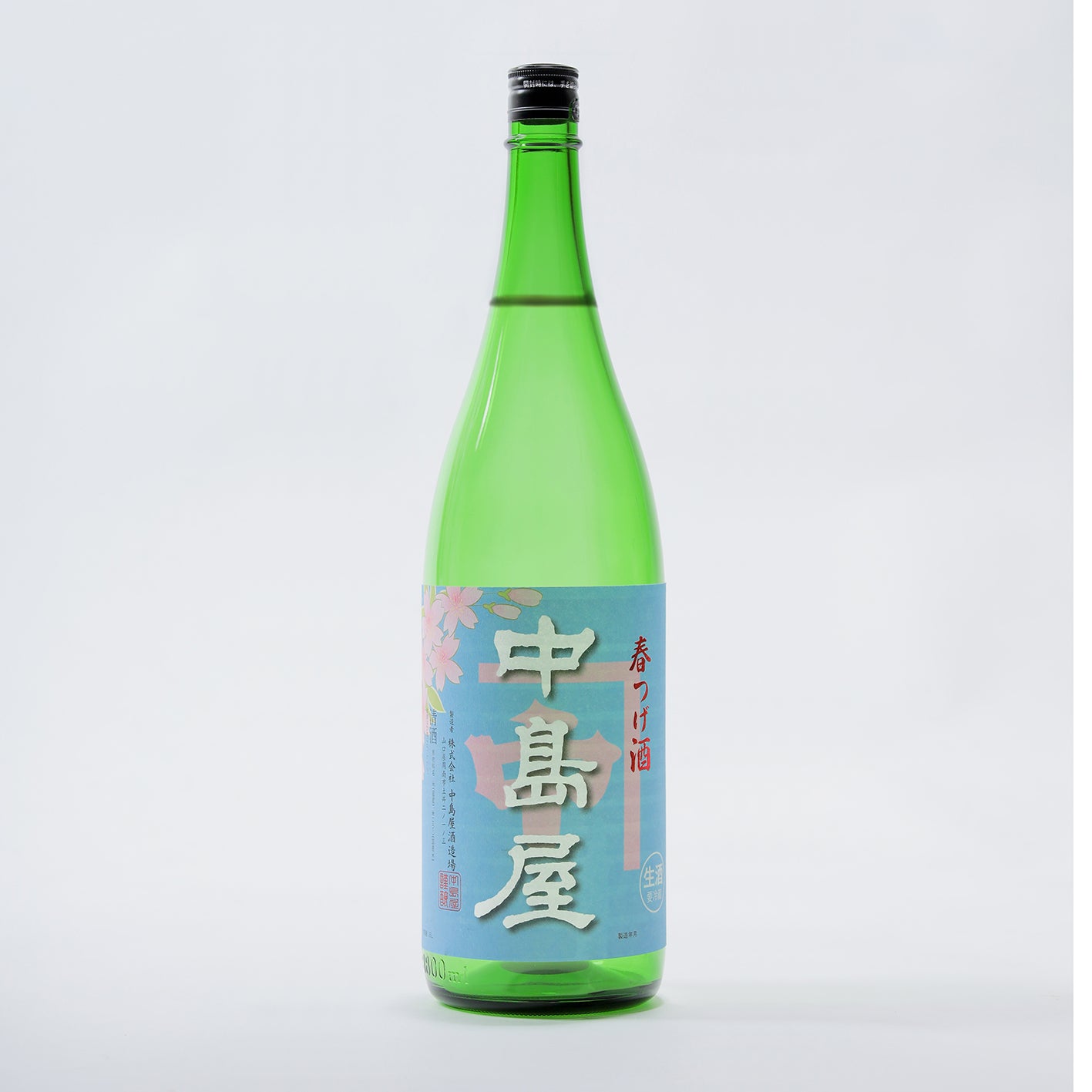 2/20より販売　中島屋　純米　春つげ酒　1800ml